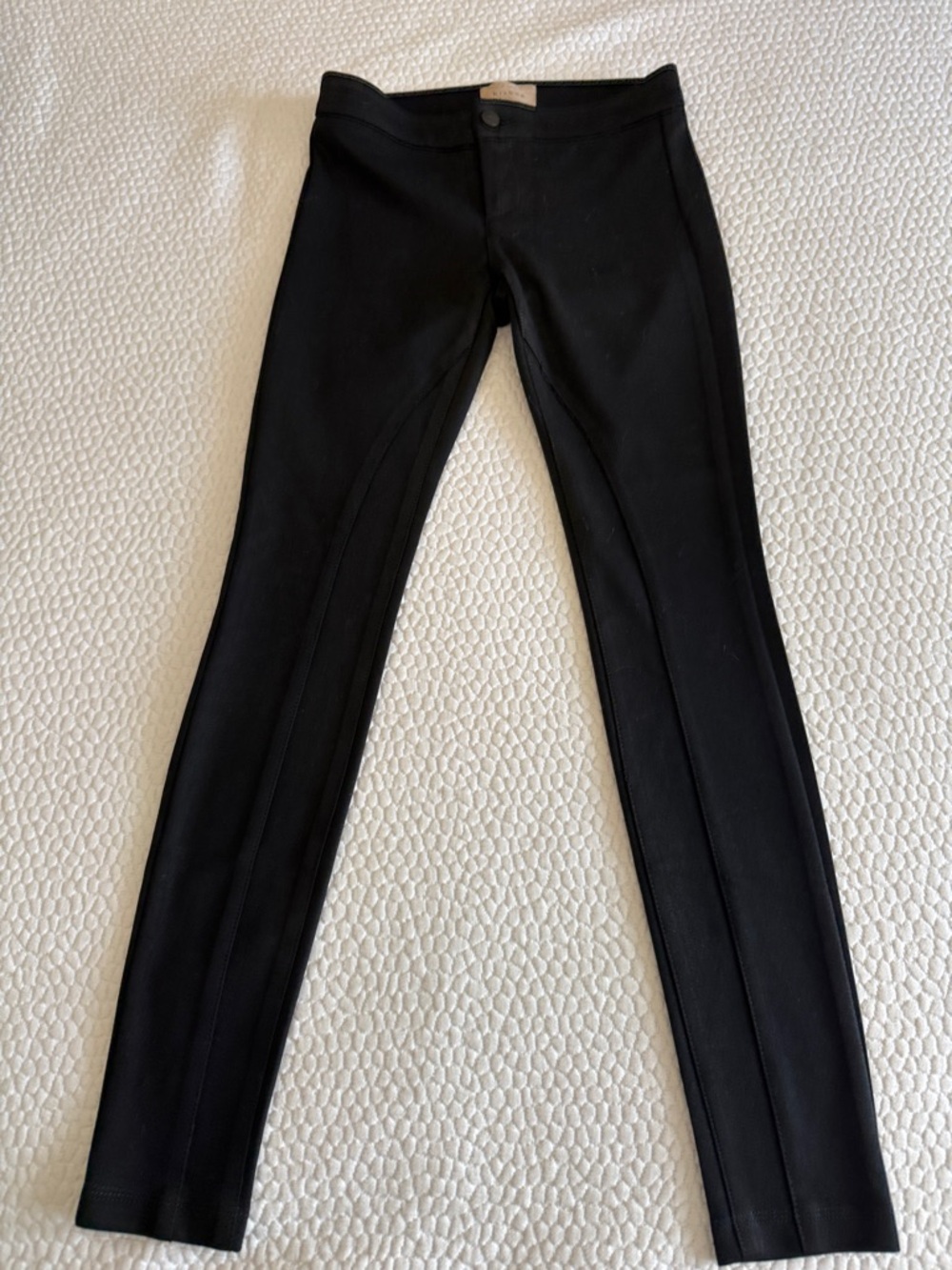 Bishop womens skinny pants.. nice texture with piping in front.. worn once